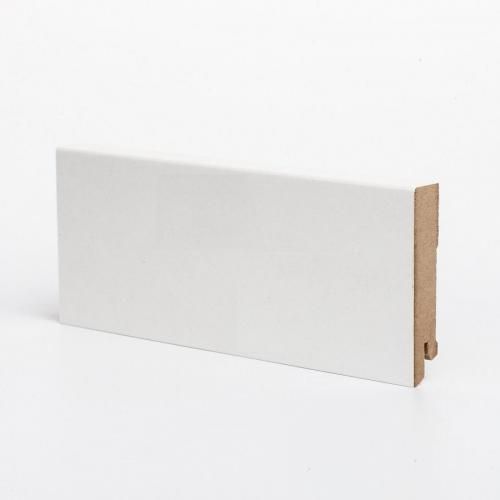 Плинтус напольный Ликорн K-06 Белый 80х16х2050