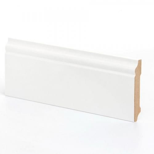 Плинтус напольный Ликорн K-17 Белый 70х12х2050