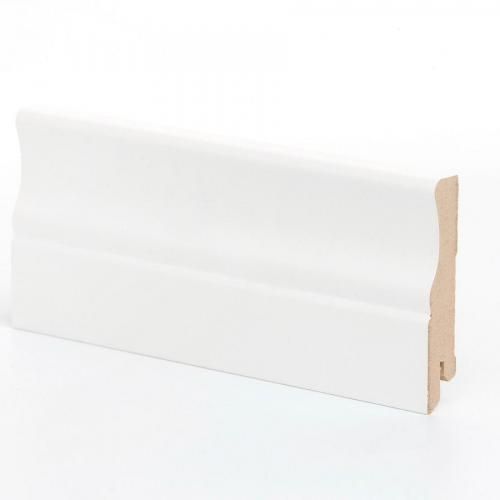 Плинтус напольный Ликорн K-14 Белый 82х16х2050